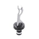 thumbnail image 5 of Billuyoard Copas de vino portátiles livianas para viajes y picnics Copas de vino de plástico Copas de vino Tapón Botella sellada Blanco y negro En blanco y negro 1 2Conjunto, 5 of 6