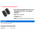 thumbnail image 2 of Rack and Pinion Bellow Set 2 Piece Set - Compatible with 1996 - 2012 Nissan Pathfinder 1997 1998 1999 2000 2001 2002 2003 2004 2005 2006 2007 2008 2009 2010 2011, 2 of 2