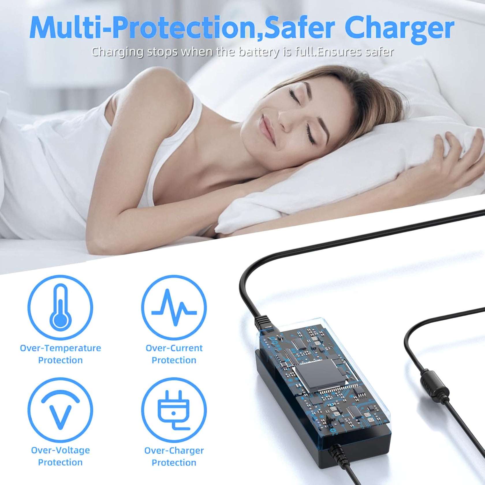 Aprelco AC Adapter Compatible with Anker Nebula Mars Lite Projector D2311 D2321 Power Supply Charger