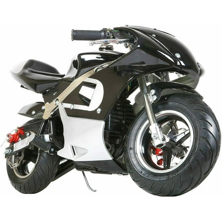 Mini Gas Power Pocket Bike for Kids Motorcycle  40CC 4-Stroke Ride on Toys  Dual Brake  Max Speed 20 Mph  Max Weight 165 LB  Age 8+