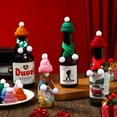 thumbnail image 4 of Dalrosia 60pcs Mini Knitting Hats and Mini Christmas Scarf Set, Mini Knitting Doll Hat Scarf Santa Knit Hat Scarf Christmas Tree Ornaments for DIY Craft Art Doll Decoration, 4 of 6