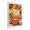 thumbnail image 2 of Weatherproof Snap Poster Frame 20x30 Inch Silver 1" Aluminum Profile Front Loading Wall Mounting Picture Photo, 2 of 7