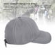 thumbnail image 3 of Gorro De Entrenamiento, Gorra De Béisbol Ajustable, Ampliamente Utilizada, Gris Plateado, Reflectante Para Correr, 3 of 7