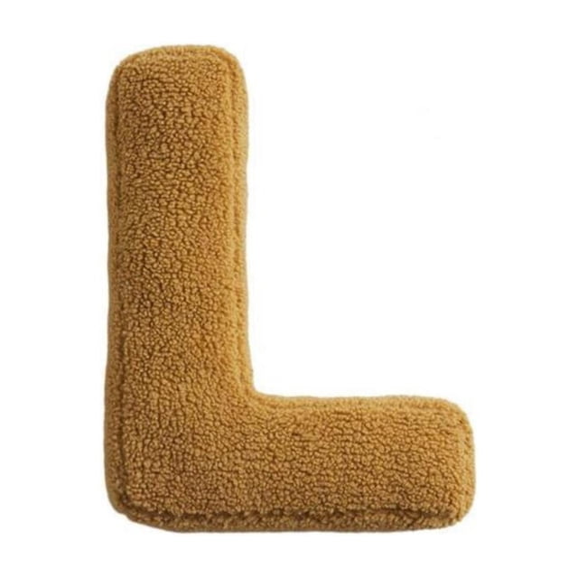 J To R Creative English Letter Pillow Alphabet LOVE Combination Sofa Bedside Simple Special Shaped Pillow