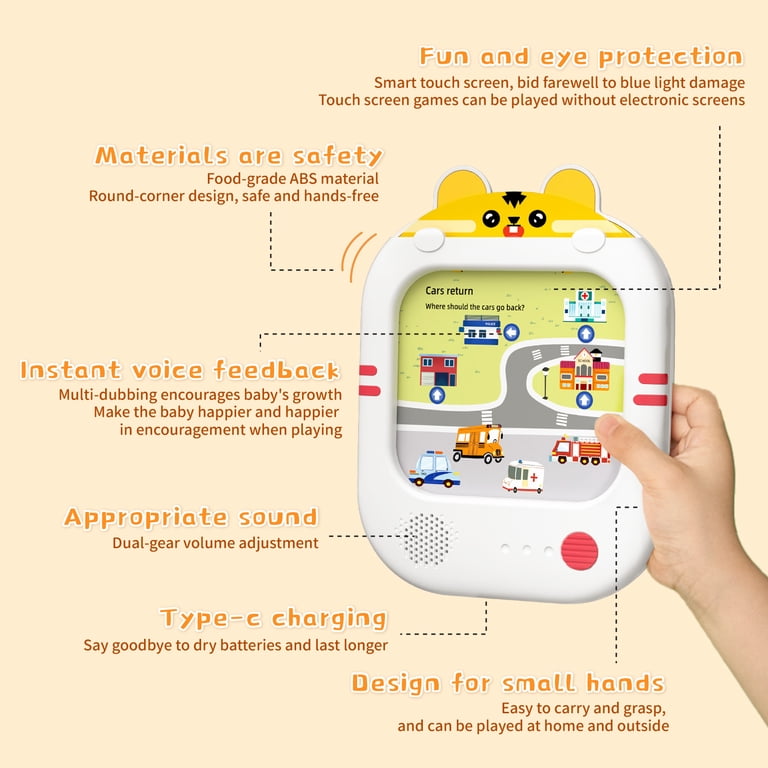 Alilo Screen-Free Learning Tablet for Toddlers 2-5, Educational
