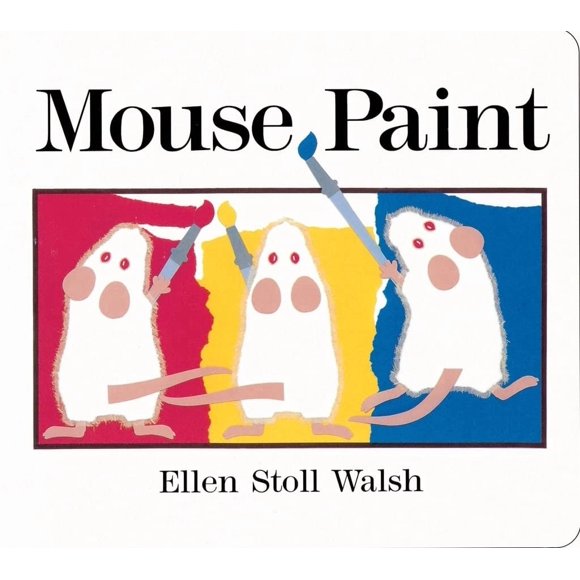 Libro Mouse Paint, tamaño de regazo