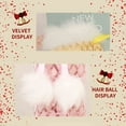 thumbnail image 4 of Teissuly Christmas Decor Wine Bottle Cover Set Plush Coat Dress Toppers Decorative for Christmas Wedding Birthday Holiday Dining Table Decor Teissuly WER202310164709, 4 of 5