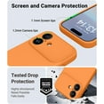thumbnail image 2 of FANGQIULI Magnetic for iPhone 17 Case,Classic Liquid Silicone Mobile Phone Case,Integrated Camera Control Button,Anti-Scratch Microfiber Lining, 2 of 5