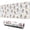 White Cow Colorful, variant on Long Mouse Pads for Desk,White Cow Colorful Pattern Desk Mats on Top Of Desks, Desk Mouse Pad Extra Large with 3mm Non-Slip Base and Stitched Edge for Gaming,Office,Work,Home 31.5"x11.8"