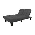 DHP Dexter Futon and Recliner Lounger, Multifunctional Sofa, Quick