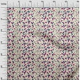 thumbnail image 2 of oneOone Georgette Viscose Fabric Ikat Stripe|Diamond & Triangle Geometric Printed Craft Fabric BTY 42 Inches Wide, 2 of 4