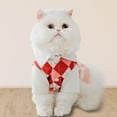 thumbnail image 4 of Dream Lifestyle Pet Dress Bow-Knot Ornament Wear Resistant Cloth College Style Bow Design Cat Dress Photography Prop Birthday Gift, 4 of 8