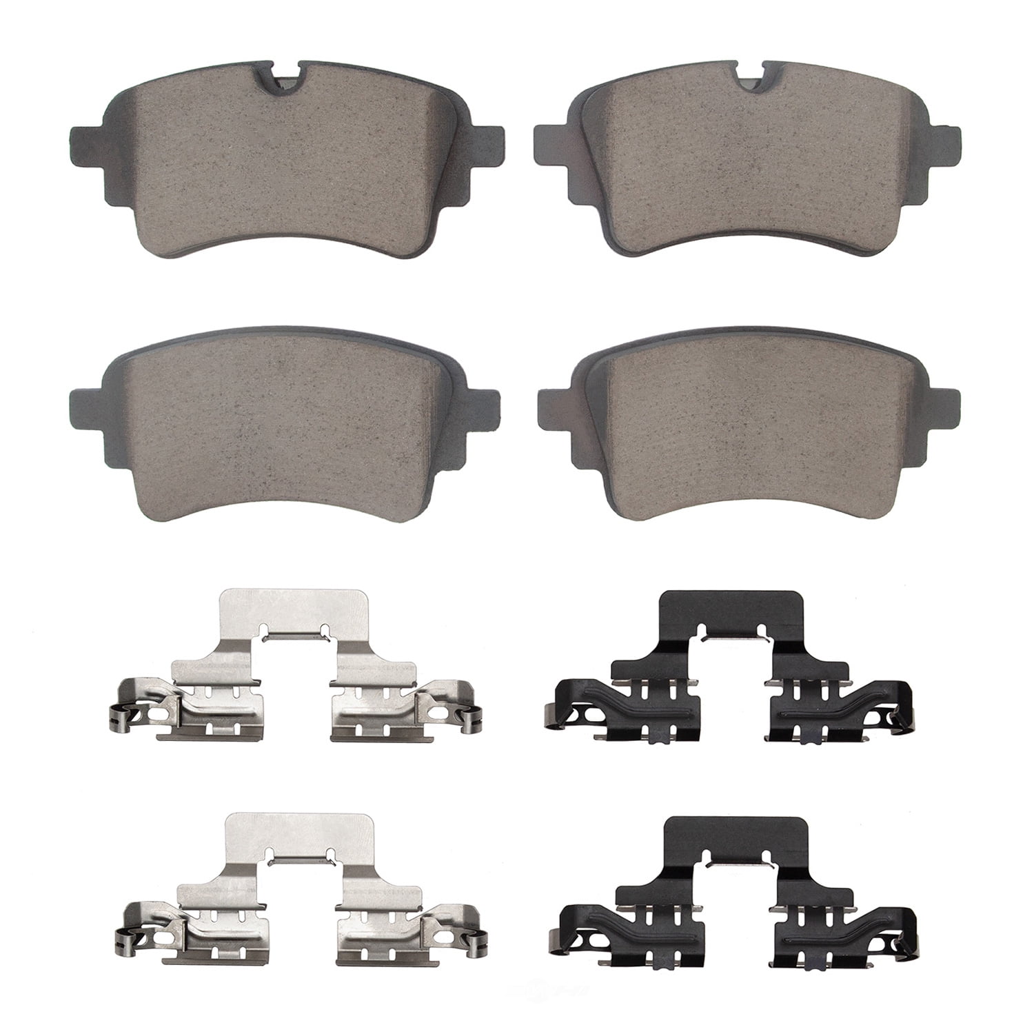 Dynamic Friction Company 1551-2364-02 DFC 5000 Advanced Brake Pads - Ceramic and Hardware Kit - OE