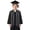 Gold, variant on Elegant Kids Graduation Shawl Wrap for Everyday Casual Wear Practical Comfort and Multifunctional Mantle Suitable for School Celebrations, Red