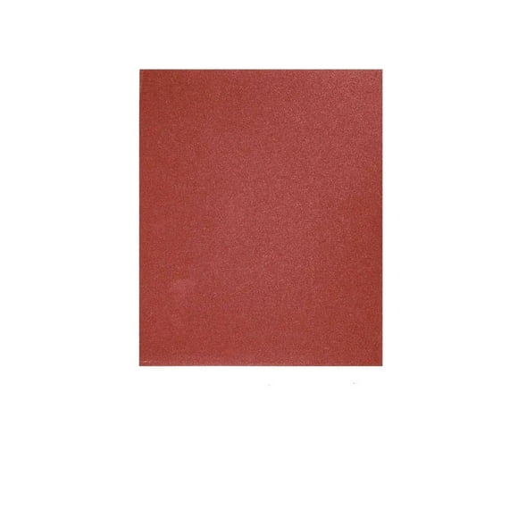Lija de esmeril roja Truper, Grano 100, Flexible y resistente