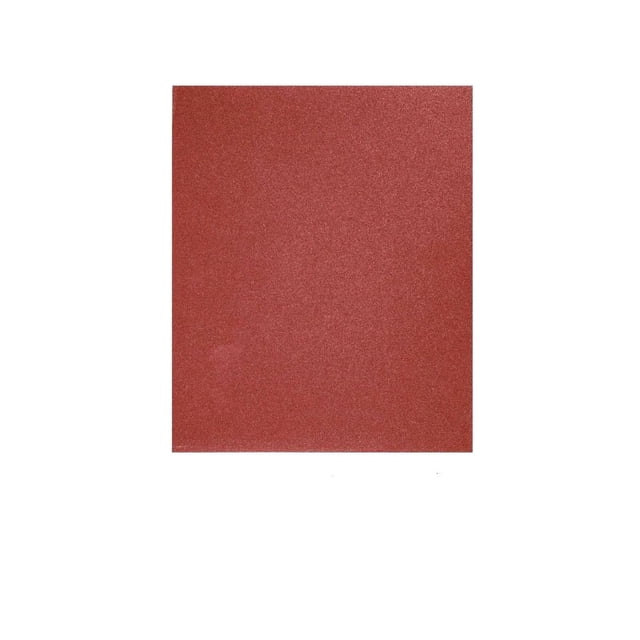Lija de esmeril roja Truper, Grano 100, Flexible y resistente