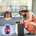 thumbnail image 5 of JAGASY Dragon Miniature Urn for Ashes Adult Male, Purple Small Urns for Human Ashes Keepsake, Snowy Mountain & Sunset Decorative Urns for Sister, Handmade Cremation Urn for Brother, (3 Inch), 5 of 7