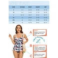 thumbnail image 7 of BIKINX Tankini Swimsuits for Women Plus Size Swimwear Tummy Control Two Piece Bathing Suits, 7 of 7