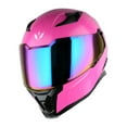 thumbnail image 2 of 1Storm Motorcycle Full Face Helmet for Adults Men and Women Street Bike Racing Helmet DOT Approved with one Extra Clear Shield: KT828 Glossy Pink, 2 of 9