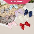 thumbnail image 4 of Uxcell Mini Bows Satin Ribbon Bows with Double-Sided Tape 3 Inch Fit for Wedding Party Decor (20 Pack, Pink), 4 of 7