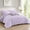 Purple, variant on Lavender Comforter Set 7 count,Pinch Pleat Bed in a Bag with Sheets,Puffy Down Alternative Bed Comforter,Soft Microfiber Lightweight Comforter