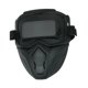 thumbnail image 5 of Casco, protección para la cabeza, equipo de trabajo, protección completa, protector desmontable, gran visión, anti-accidentes. Sin luz, 5 of 9