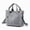 Gray, variant on Small Tote Bag with Zipper Tote Bag, Women Canvas Shoulder Bag Satchel Bag Crossbody Bag ,Canvas Mini Tote Bags with Zipper and Multi Pockets,Kids,Girls,Friends Gift 2026，Green