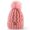 Light Pink, variant on REDESS Women's Winter Pompom Beanie Hat for Women-White