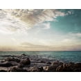 thumbnail image 2 of Bryant, Susan 14x12 White Modern Wood Framed Museum Art Print Titled - Bimini Shore, 2 of 4