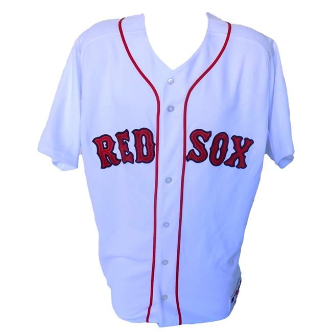 Sports Integrity 16021 Boston Red Sox Majestic Authentic White Jersey -  Size 48