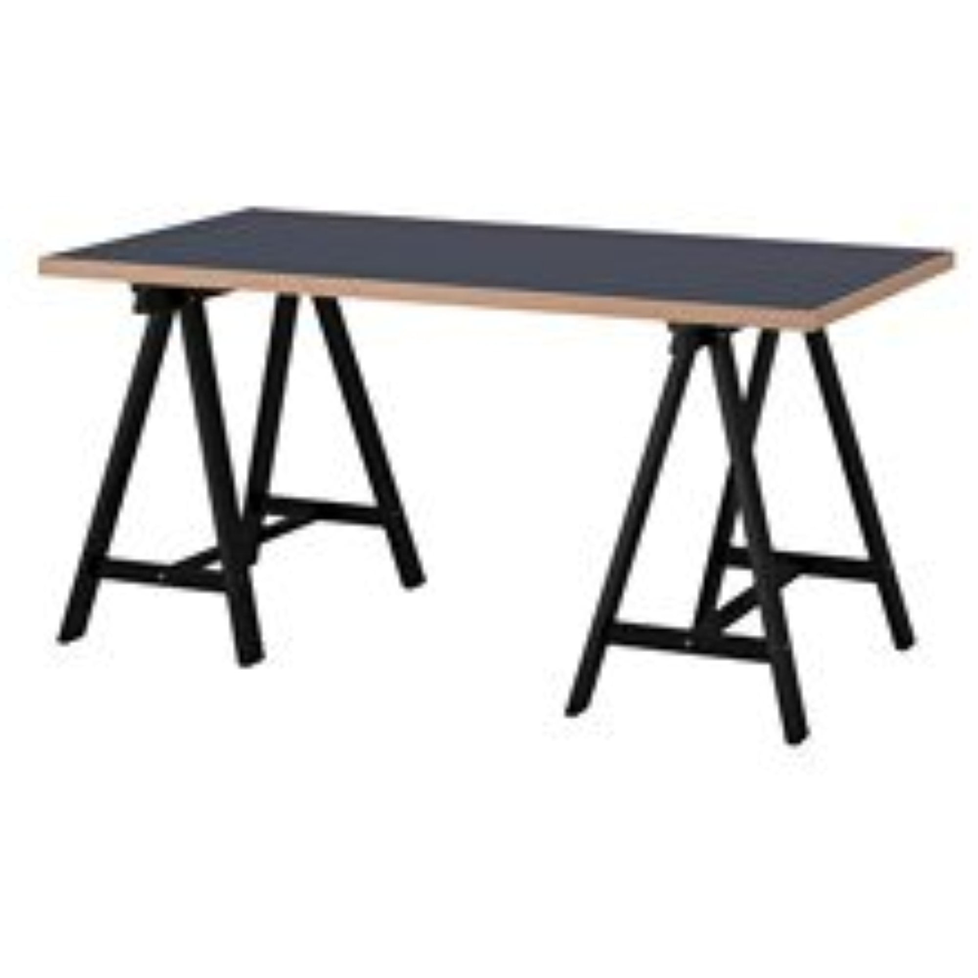 IKEA Table, blue, black 12206.52020.2634