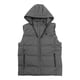 thumbnail image 1 of Chaleco de capucha caliente chaqueta térmica rápida 7 áreas puerto USB termostático de fibra de carbono para esquí al aire libre xxxl gris, 1 of 10