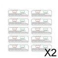 thumbnail image 1 of Tarjeta de Prueba 2x10x, Tarjeta de Identificación Luminosa para Uso Fabricada en PVC, 3 en 1, Tarjeta Indicadora, Dispositivo de Prueba para Mujer Al 2 piezas, 1 of 8