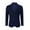 Navy blue, variant on Clearance Mens Casual Linen Blazer Sports Coats Jacket for Men Slim Fit Two Button Lightweight Suit