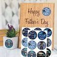 thumbnail image 5 of 180pcs Happy Father's Day Stickers 2 inch Best Dad Labels Dad Father's Day Gift Tags, 5 of 6