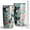 Green Boston Terrier, variant on 20 Oz Grey Dog Paw Footprint Coffee Tumbler Double Wall Insulated Stainless Steel Water Bottle | Metal Reusable Thermoses Flask with Cup Cap | Leak & Sweat Proof with Anti-Dust Lid