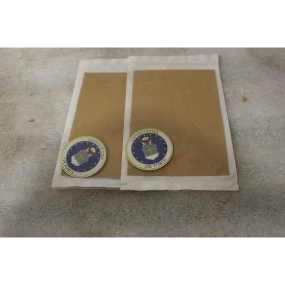 NEW OEM HARLEY MEDALLION, INSERT, Air Force set of 2 92262-07