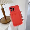 thumbnail image 1 of Funda de silicona líquida para iPhone 14 13 12 11 Pro Max XS XR X 8 Plus 13Pro iPhone13 iPhone11 iPhone14 con ranura para tarjeta Tan Jianjun unisex, 1 of 2