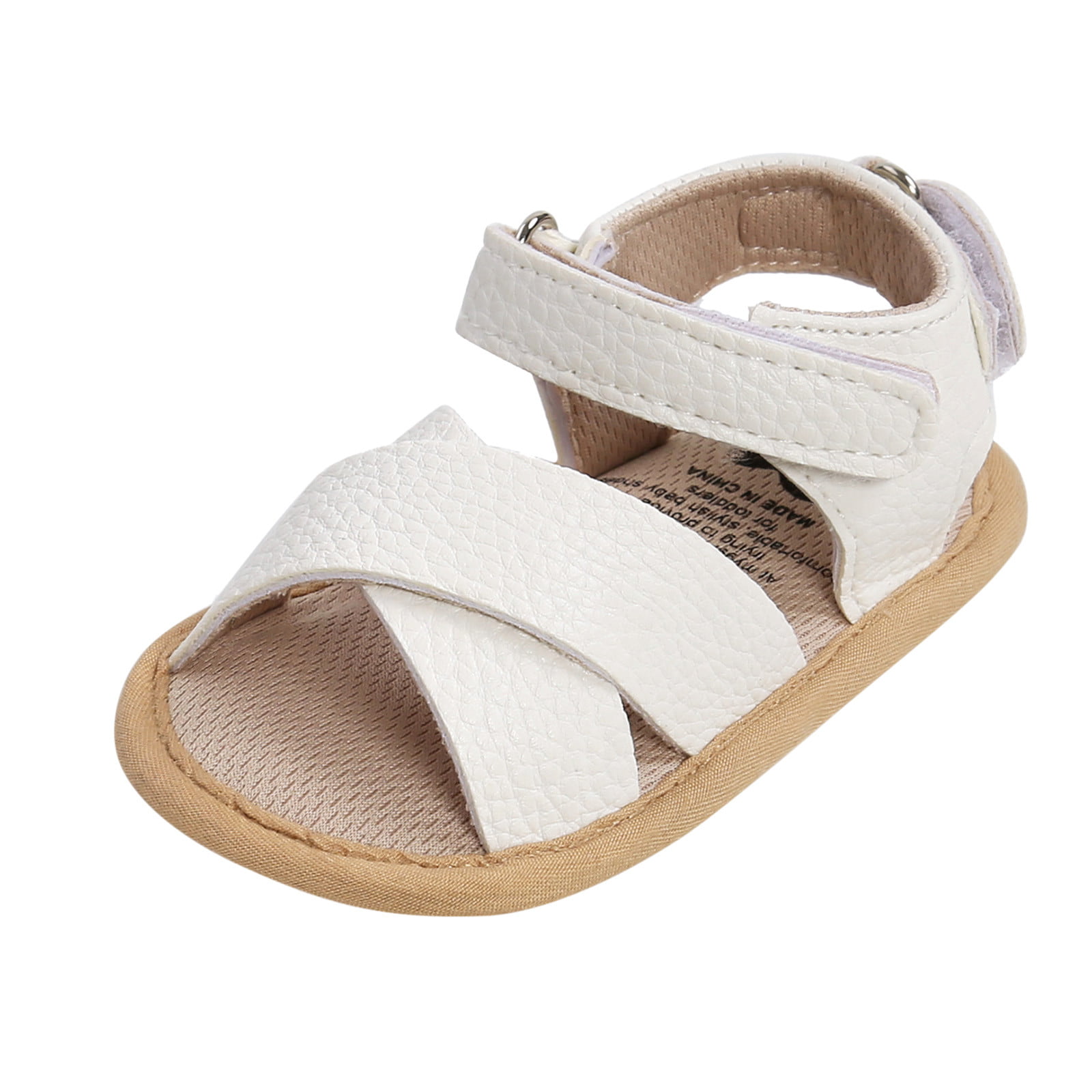 Relanfenk Baby Shoes for Boys Girl Girls Sandals Soft Non-Slip Rubber Sole Prewalker Flat Walking - Walmart.com