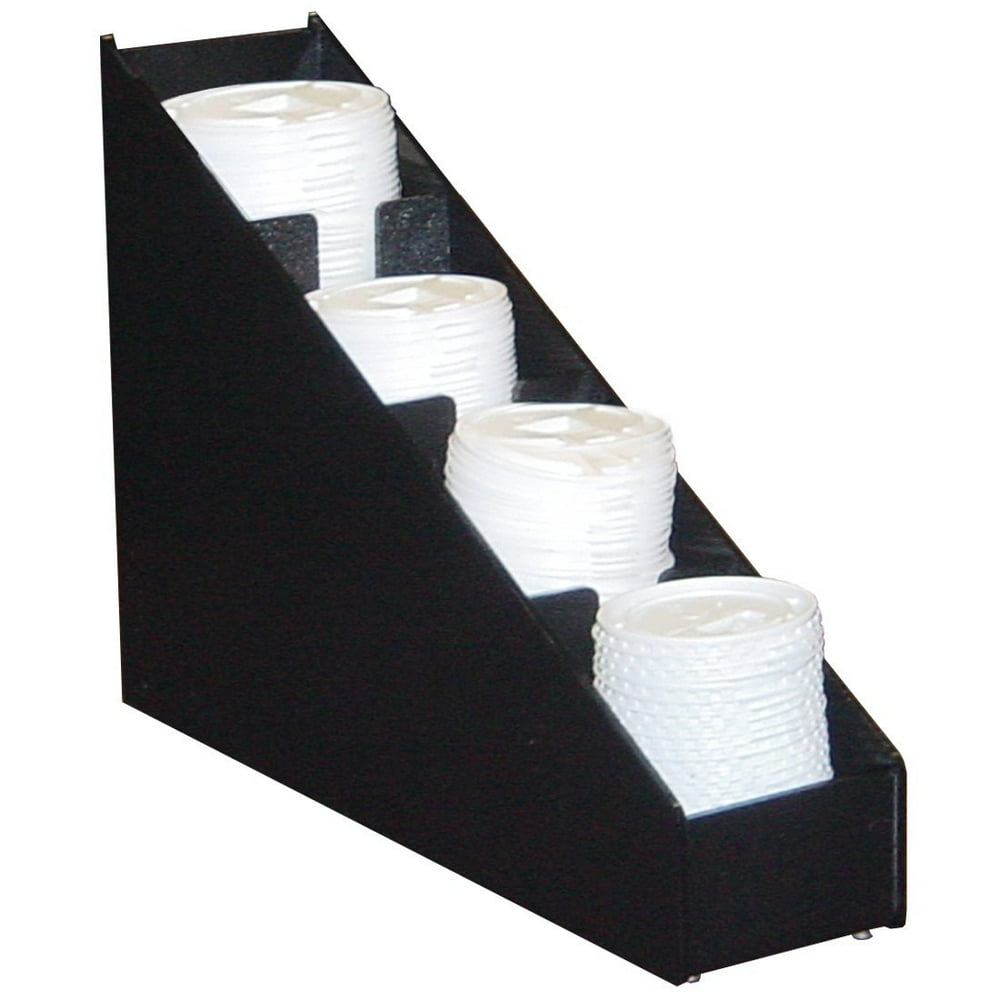 Coffee Lid Holder 4 Compartments, Only 4 1/2" W. Proudly Made By PPM Is