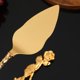 thumbnail image 3 of Cake Cutting Set for Wedding, Personalized Gold Cake Knife and Server Set, Custom Cake Serving Set, Engraved Pastry Pie Server Cake Pizza Cutter, Birthday Bridal Gift, 3 of 5