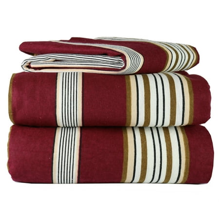 4 piece 100 soft flannel cotton bed sheet set  queen
