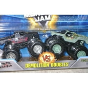 Hot Wheels Monster Jam Demolition Doubles Metal Mulisha VS Soldier Fortune