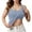 Sky Blue, variant on yunLCZ Square Neck Tank Top Womens Tank Tops With In Bra Summer Basic Padded Yoga Shirt Shelf Bras Workout Camisole Casual Undershirt Summer Sleeveless Tops