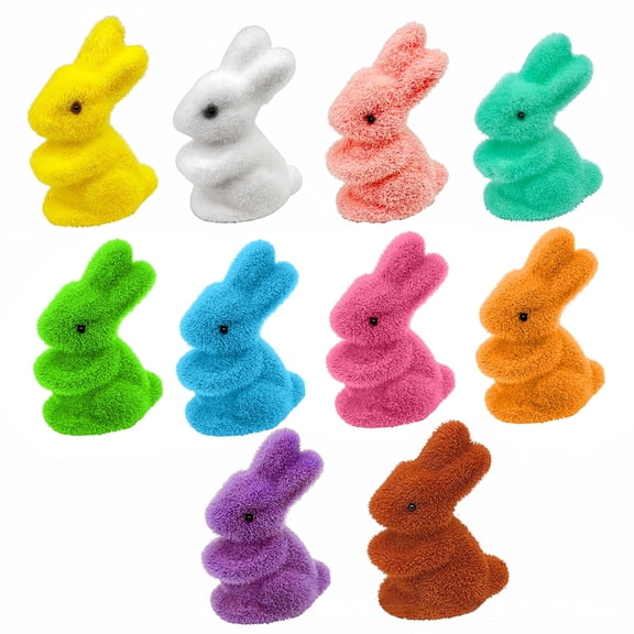 PayUSD Bunny Rabbit Set for Easter Decoration 10 Pack