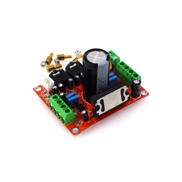 Seitruly Accesorio de placa amplificadora TDA7850, piezas de sonido universales montadas en coche, 4 canales DC 12V 4X50W, accesorios de placas Amp Electrónica miscelánea