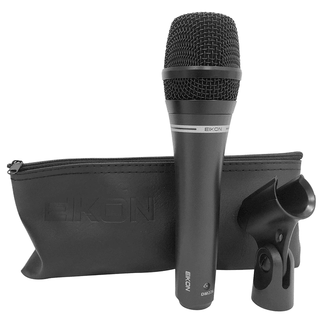 Micrófono Eikon Dm226 Dinámico Vocal Funda Y Clip Stand Eikon DM226