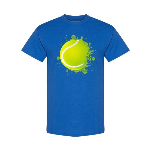 Tennis Ball T-Shirt Men -SPIdeals Designs, Male x-Large