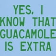 thumbnail image 3 of CafePress - I Know Guacamole Is Extra Light T Shirt - Men's Classic Graphic T-Shirt, 3 of 4