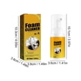 thumbnail image 3 of Uinagy Boxed Functional Foam Cleaner Car Foam Cleaner Foam Cleaner Multi-Purpose Interior Foam Cleaner Lemon Foam Cleaner, 3 of 7